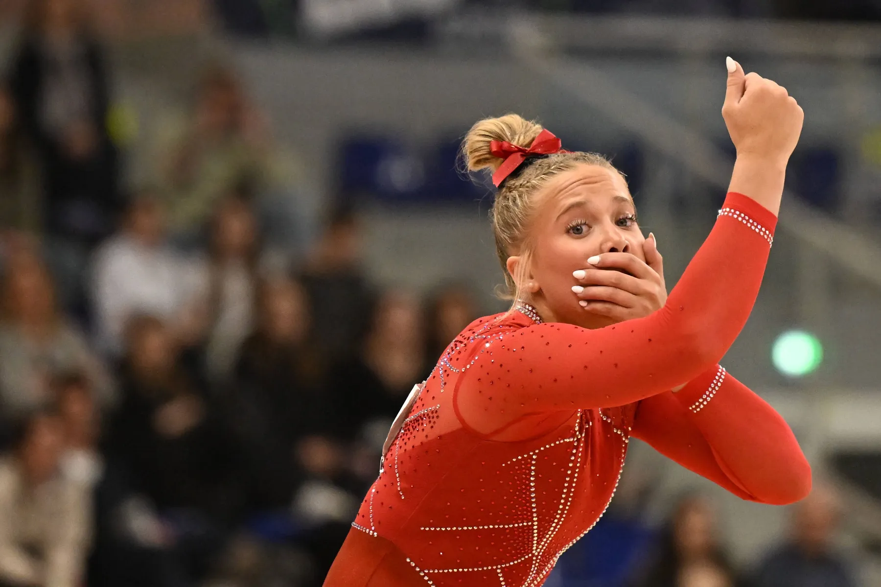Reese Esponda in competition